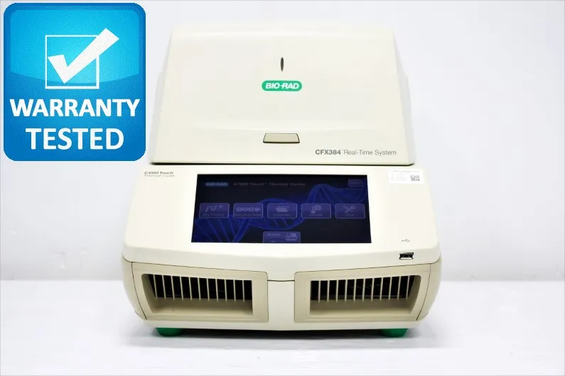 Bio Rad CFX384 Real Time 384 Well PCR QPCR Detection System Made In