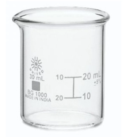 United Scientific Ml Beakers Low Form Borosilicate Glass Bg