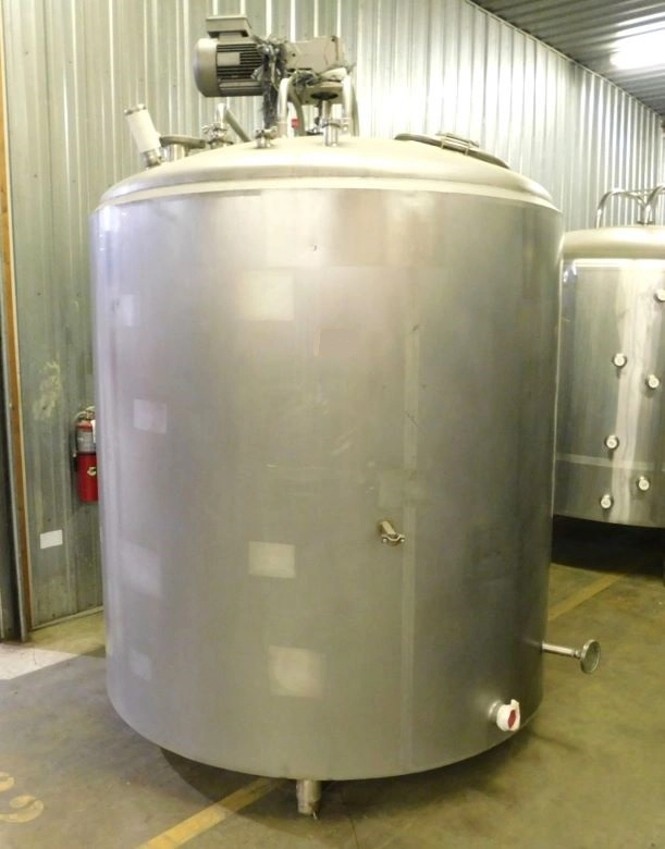 Gallon Cherry Burrell Jacketed Stainless Mix Tank Processor