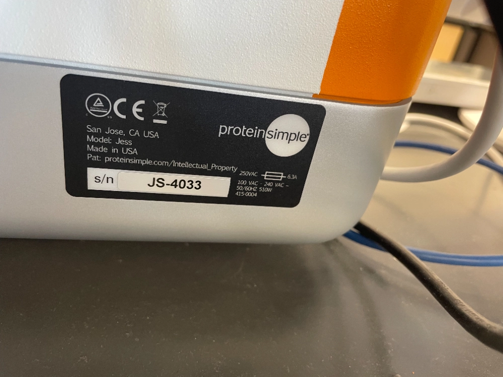 Protein Simple Jess Automated Western Blot System LabX