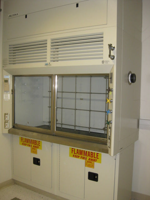 Lab Crafters Lab Crafters Open Bypass Dual Sash 6 ft. Benchtop Chemical Fume Hood ...