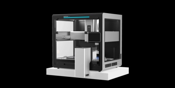 New proteomics workstation on black background