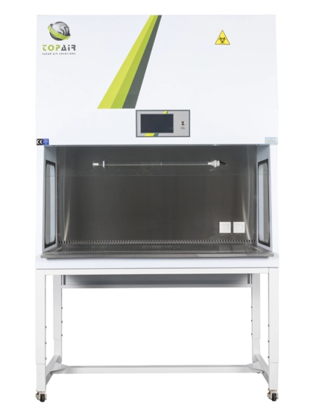 frontal view of the new TopAir Systems IPMS biological safety cabinet
