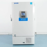PHC VIP ECO series ULT freezer on a white background