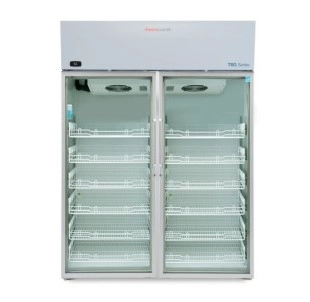 front facing TSG model laboratory refrigerator with glass doors
