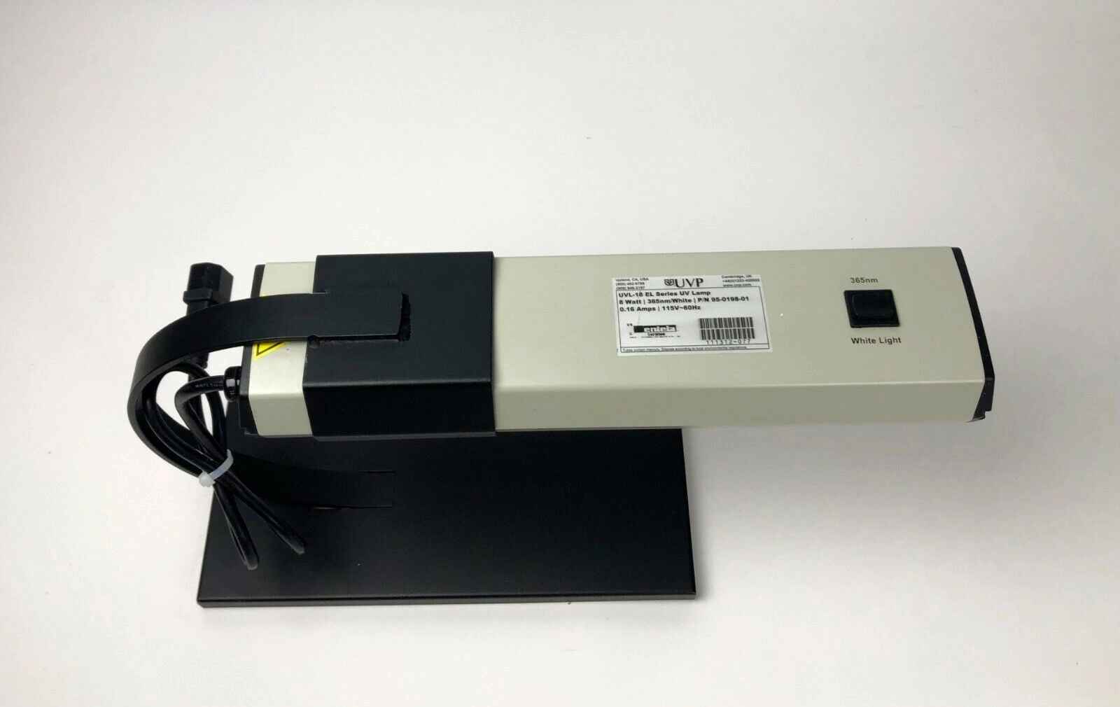 UVP UVL-18EL Series UV Lamp 95-0198-01