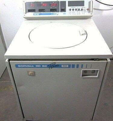 Sorvall RC-5C centrifuge with  3 ROTORS Gs3 ,GSA And SS-34 rotor