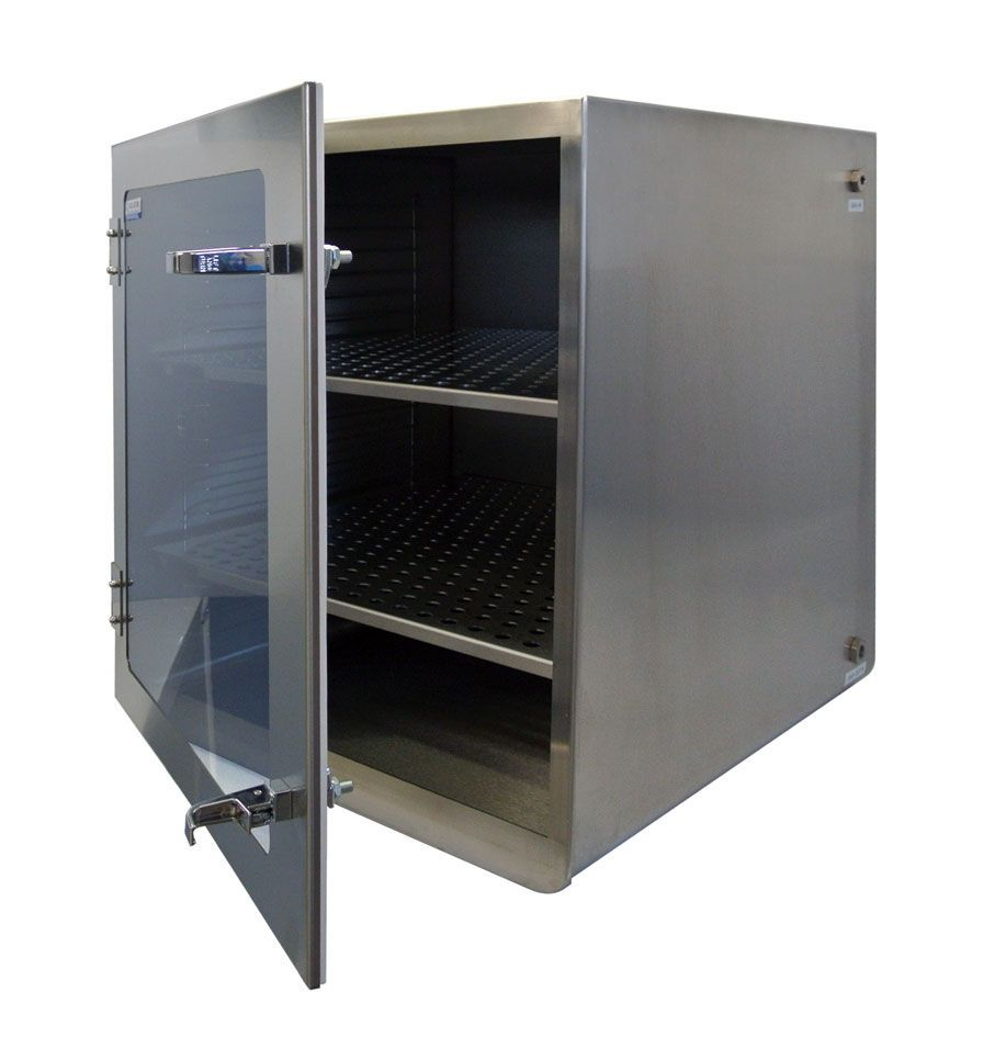 One Door Stainless Steel Desiccator Dry Storage Cabinet 20x20x22