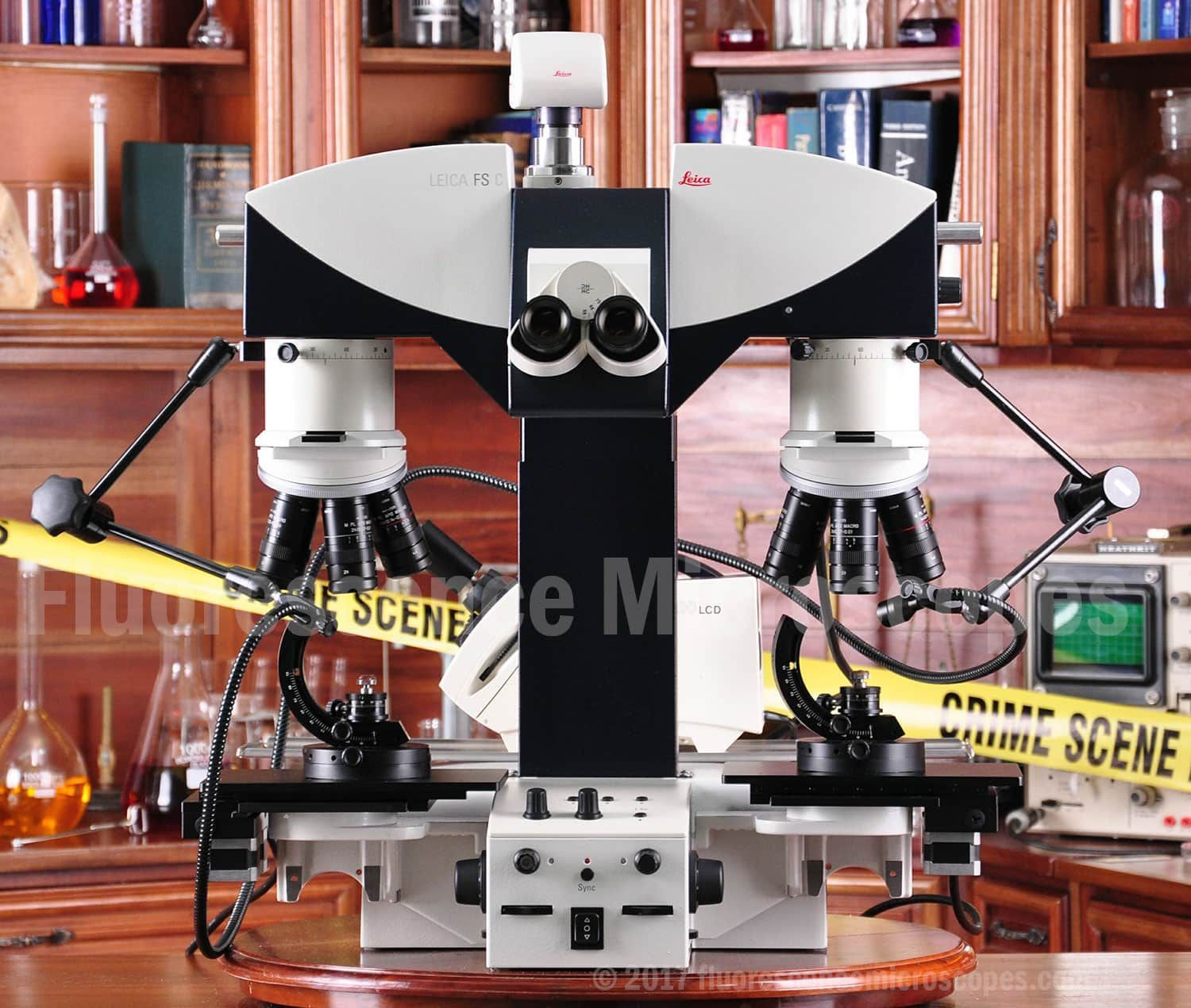 Leica FS C Current Model Motorized Focusing and Stage Forensic Bullet Comparison Macroscope Microscope