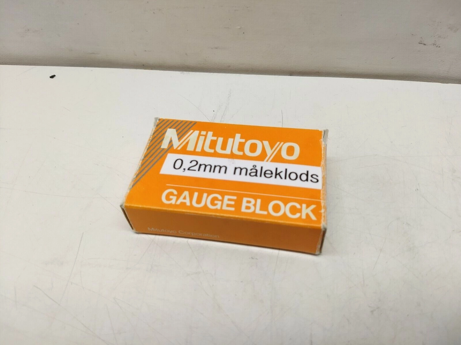 Mitutoyo 611823-03 Gauge Block 0.2mm