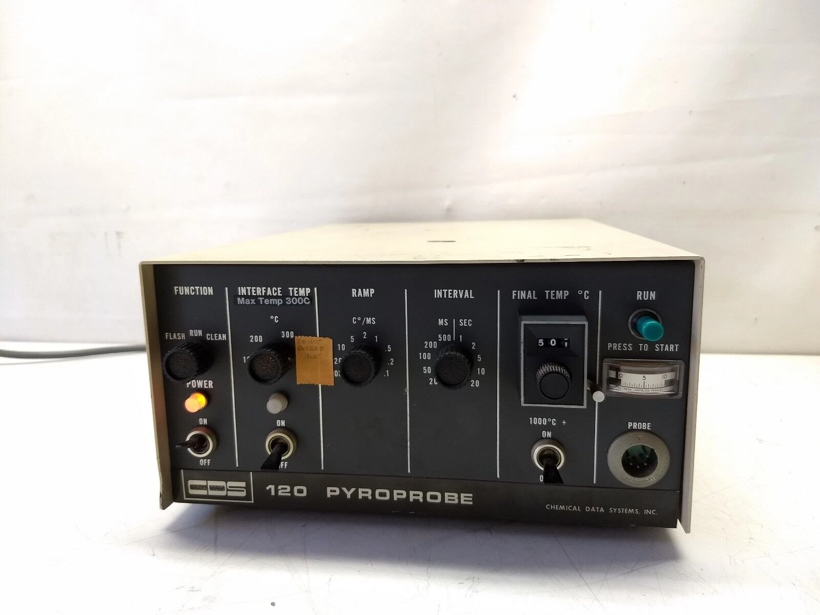 CDS Chemical Data Systems 120 Pyroprobe