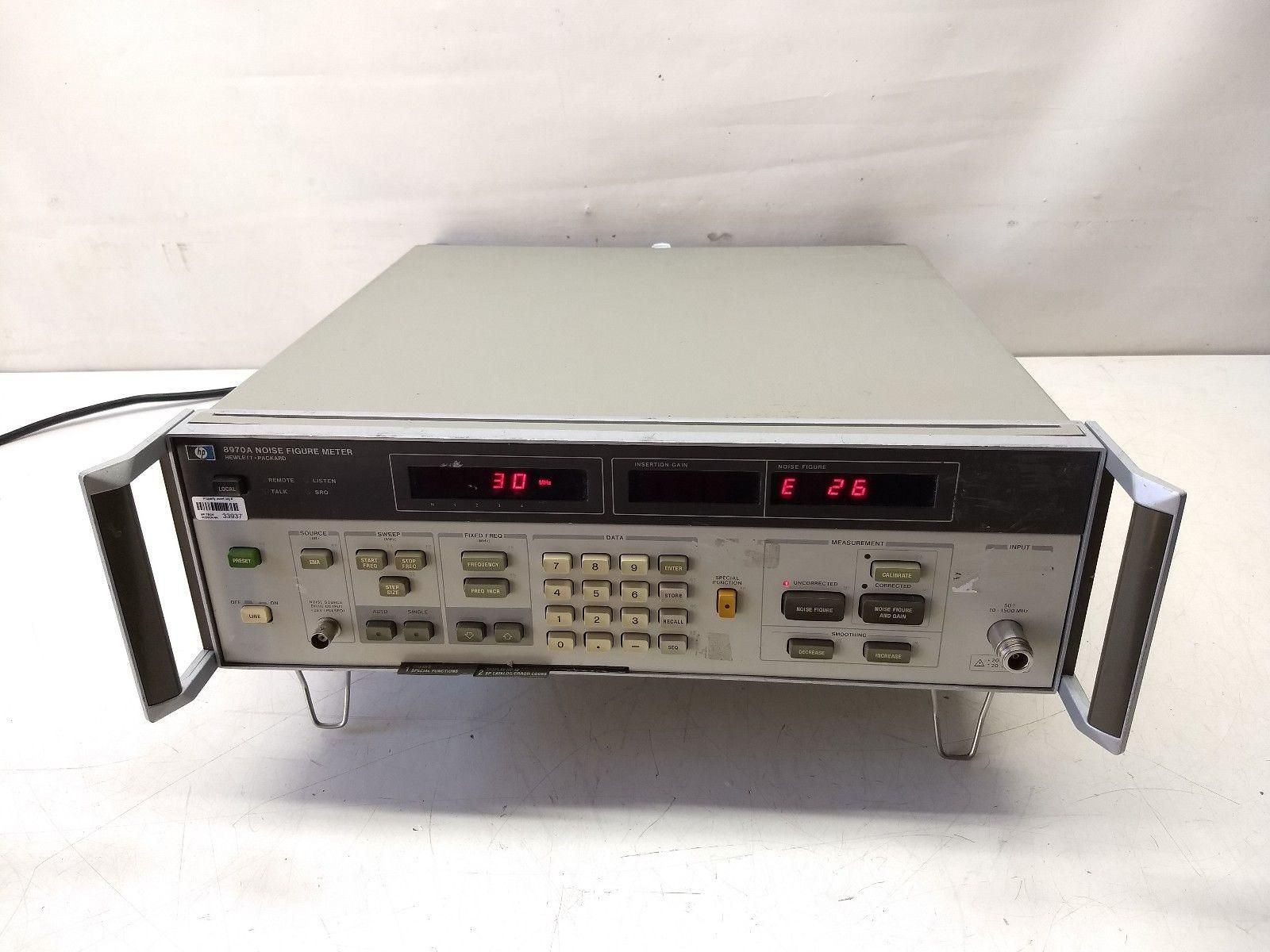 HP 8970A Noise Figure Meter