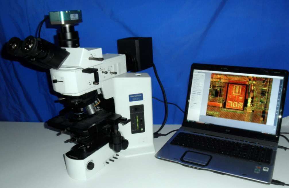 Olympus BX51 Microscope DIC BF/DF Nomarski Metallurgical