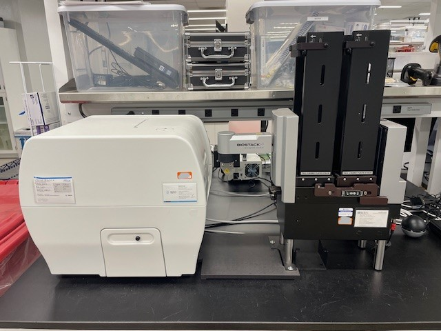 Biotek Cytation 5 with stacker and computer - Still in the lab
