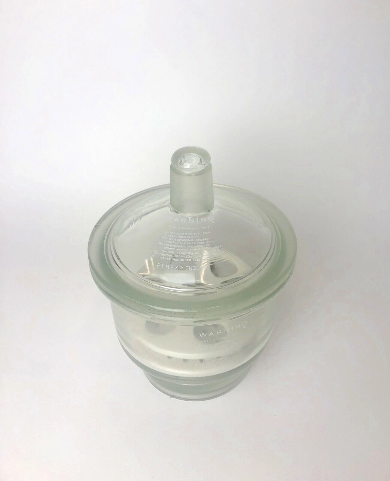 Pyrex Glass Vacuum Desiccator 6" (#1)
