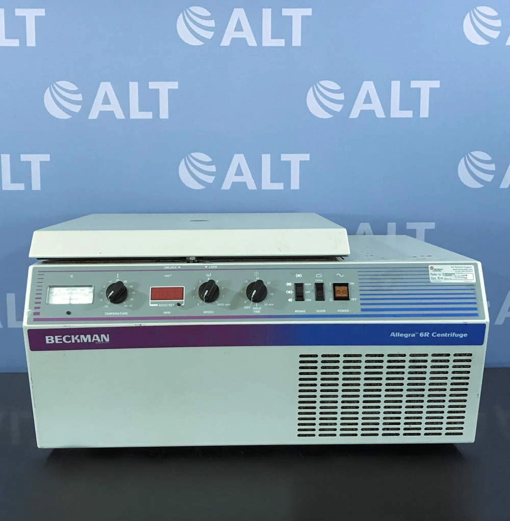 Beckman Coulter Allegra 6R Refrigerated Benchtop Centrifuge, 120V