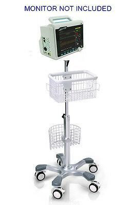 Rolling stand for CONTEC CMS6000 CMS-6000 PATIENT monitor (big wheel) NEW IN USA