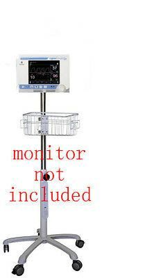 Rolling mobile stand for Oridion Medtronic Capnostream 20 (small wheel) . new