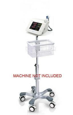 Rolling Mobile stand for Omro Colin T105 Cardiac Science 5300   (big wheel)
