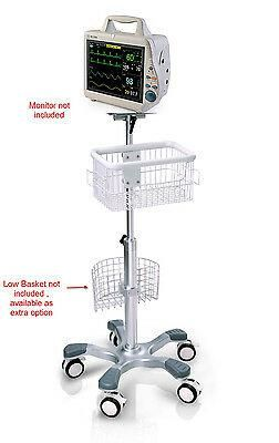 Rolling Mobile stand for Mindray MEC-1000/1200 monitor (big wheel)