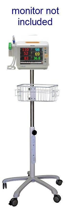 Rolling stand for  Philips VM4/6/8 and VS3 / VS4/VSV  Monitor  (small wheel )