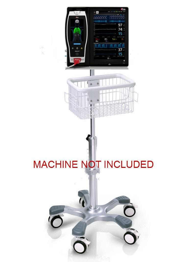 Rolling Roll stand for Masimo Root  Patient monitor new (big wheel )
