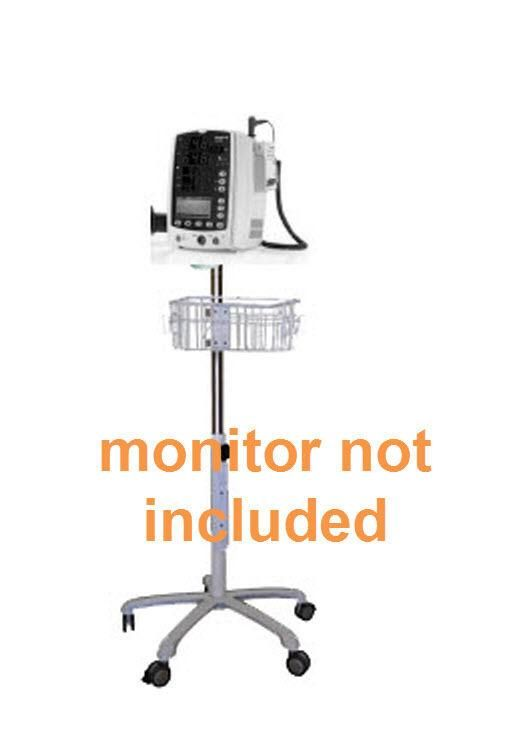 Rolling stand for  Mindray Vs-800 DPM3 vital sign monitor new (small wheel )