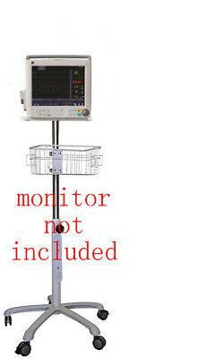 Rolling stand for GE CARESCAPE B40 patient  monitor new (small wheel )