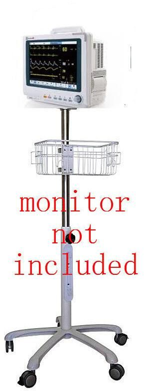 Rolling stand for  Mindray Beneview T5/T6 vital sign monitor new (small wheel )
