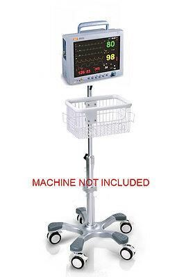 Rolling Roll stand for BLT Biolight M9000/M7000 patient monitor (big wheel)