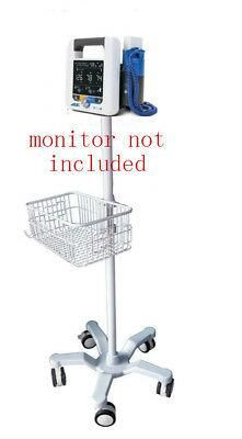 Rolling stand for ADC ADVIEW 2 VITAL SIGN monitor new ( big wheel  #1005 )