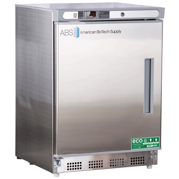 ABS 4.5 Cu Ft Premier Stainless Steel Refrigerator Built In Left Hinged ABT-HC-UCBI-0404SS-LH