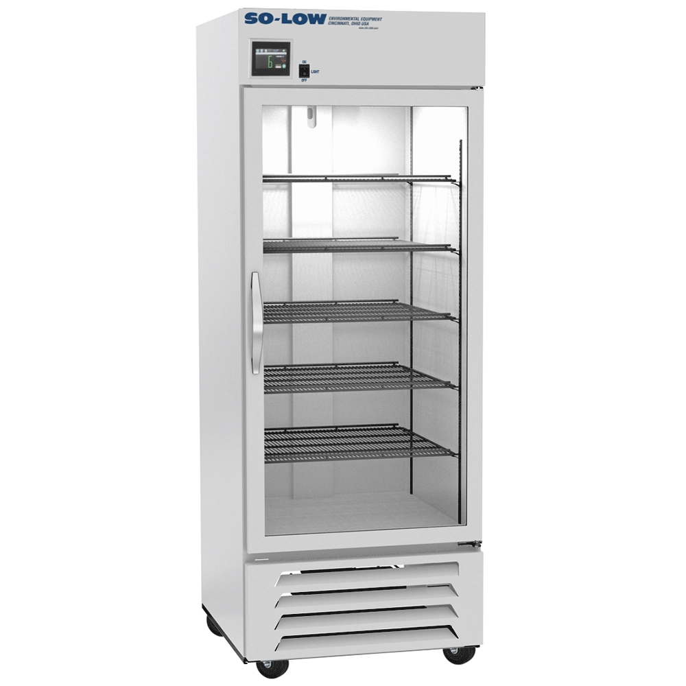 So-Low 27 Cu. Ft. Platinum Glass Door Refrigerator DHP4-27GD