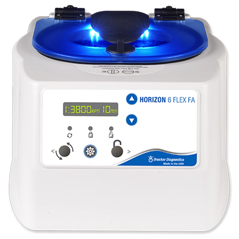 Drucker Horizon 6 Flex FA Centrifuge with Fixed Angle Rotor 00-276-009-001