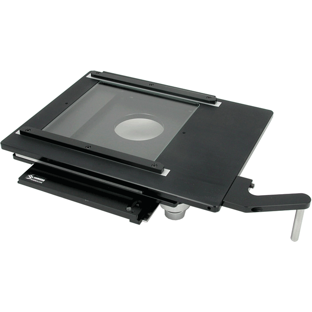 6" x 6" X-Y Precision, Open Frame Microscope Stage K66-T