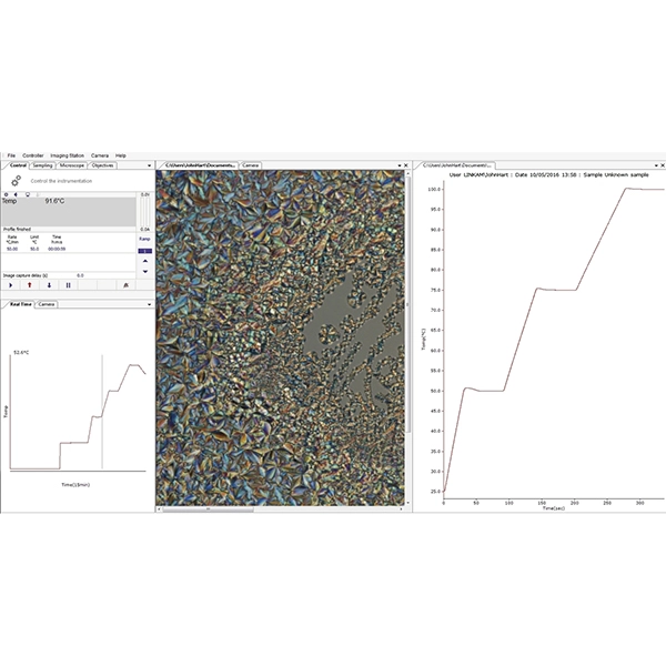 Linkam Link Software for System Control and Image Capture