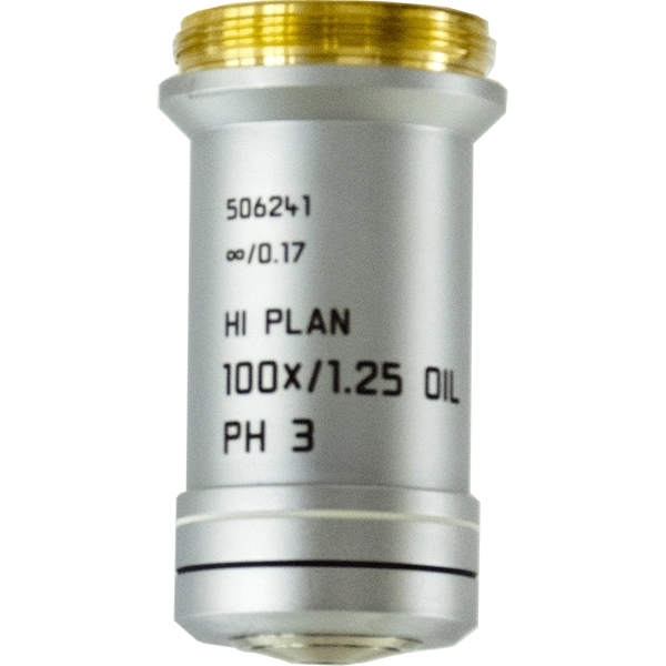 Leica HI Plan 100x/1.25na Oil PH 3 Objective 11506241