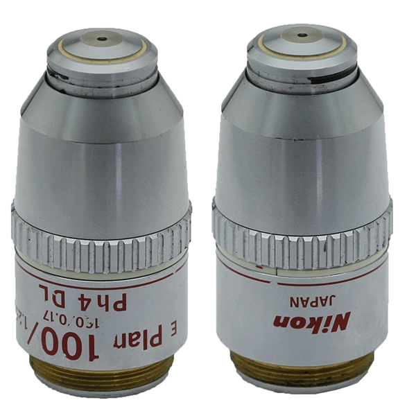 Nikon E Plan 100x/1.25na Oil Objective Ph4 DL