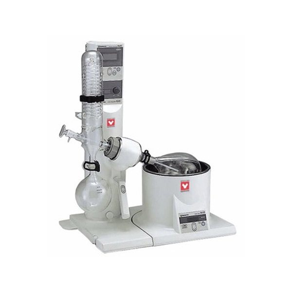 Yamato RE-801-BO Rotary Evaporator with BO-400 Oil Bath and Glassware B