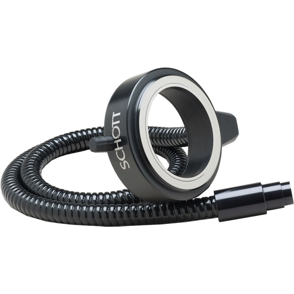 Schott 66mm Fiber Optic Ringlight with vertical exit A08680