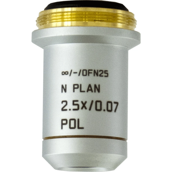 Leica N Plan 2.5x/0.07na Pol Objective 11556036