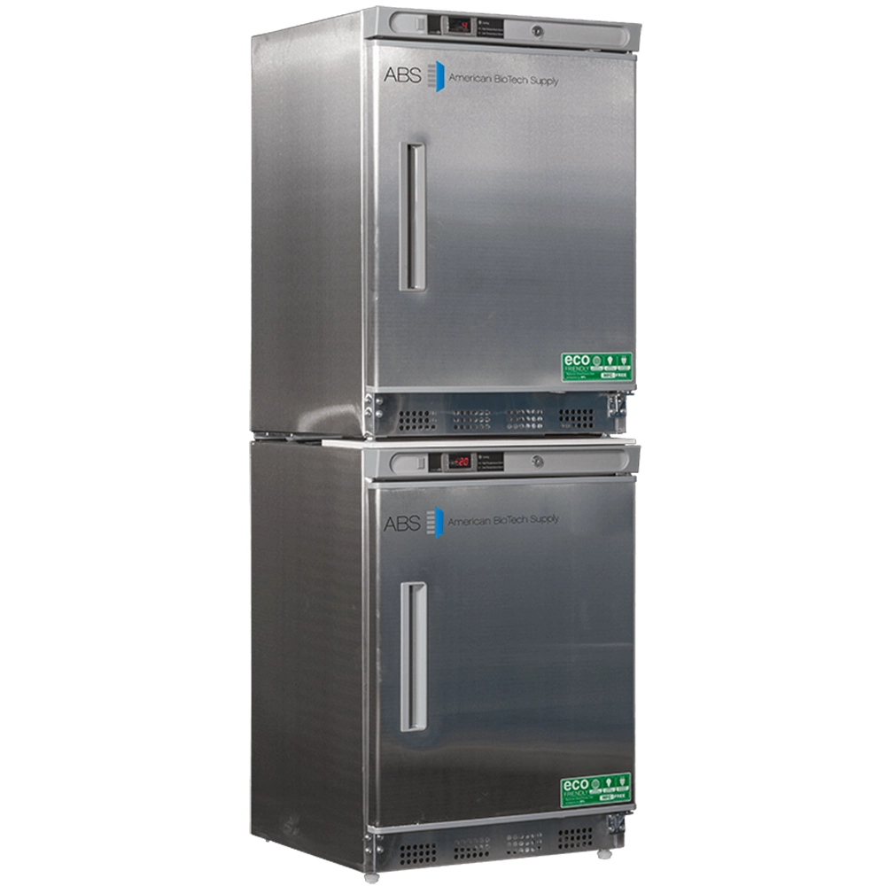 ABS 9 Cu Ft Premier Stainless Steel Refrigerator/Freezer Combo Unit ABT-HC-RFC9SS