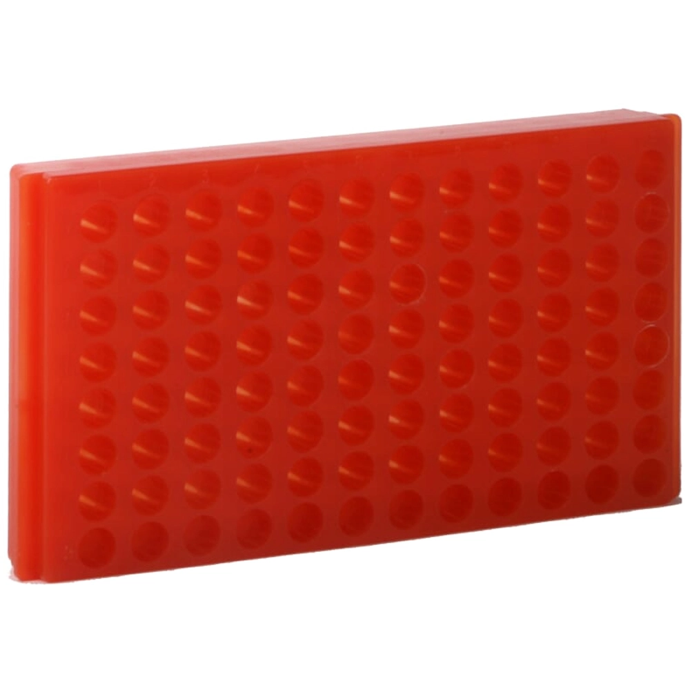 Bio Plas 96 Well Micro Tube Rack, Orange (Pack of 5) Model # 0094