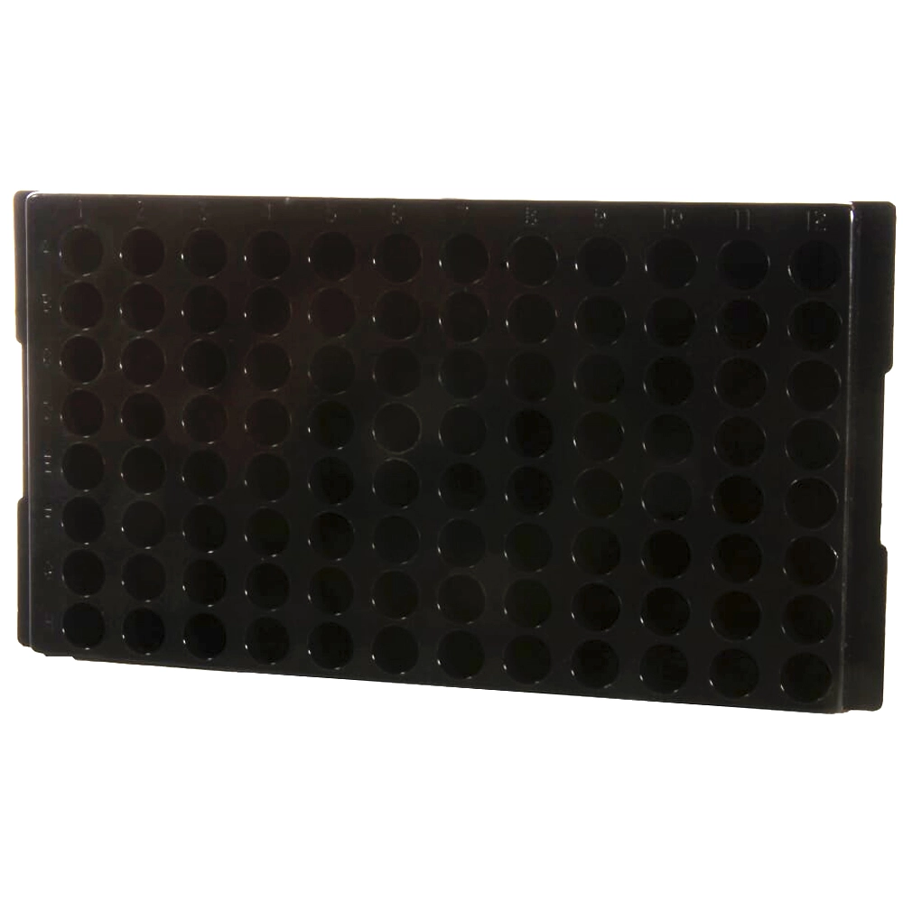 Bio Plas 96 Well Micro Tube Rack, Black (Pack of 5) Model # 0099