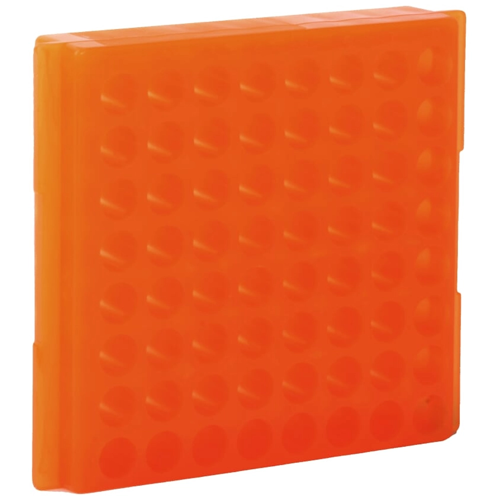 Bio Plas 64 Well Micro Tube Rack, Orange (Pack of 5) Model # 0084