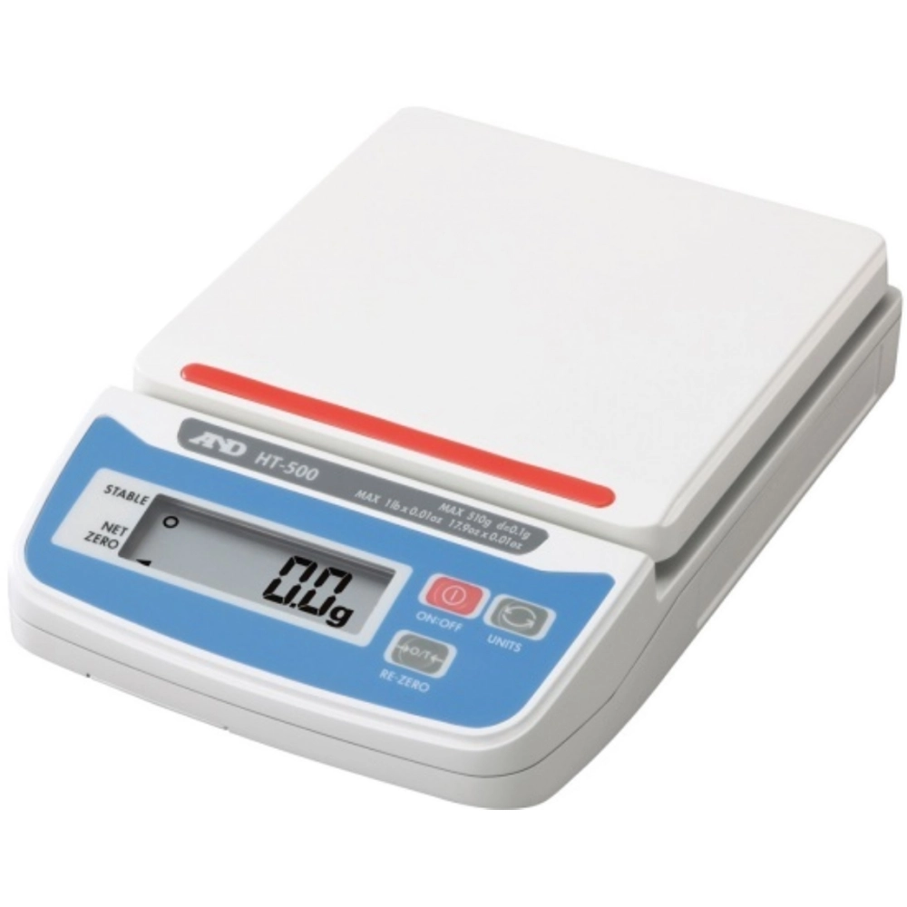 A&amp;D HT-500 Compact Scale, 510g x 0.1g