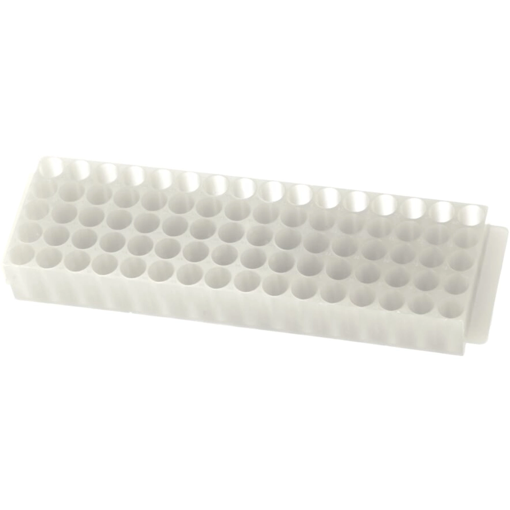 Bio Plas 80 Well Micro Tube Rack, Natural (Pack of 5) Model # 0060