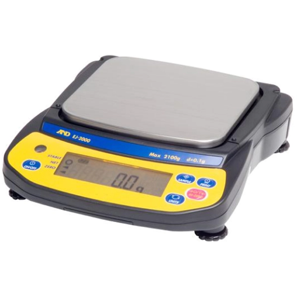 A&amp;D Newton EJ-2000 Portable Balance, 2100g x 0.1g with External Calibration