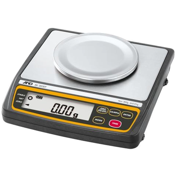 A&amp;D EK-300EP Intrinsically Safe Portable Balance, 300g x 0.01g with External Calibration