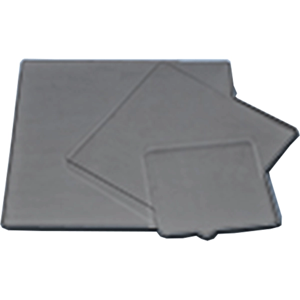 Carver Polished Stainless Steel Plate; 9" x 12" x .03" thick